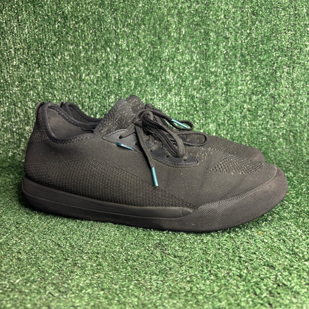 Vessi Weekend Waterproof Knit Breathable Casual Comfort Sneaker Black Mens Sz 12